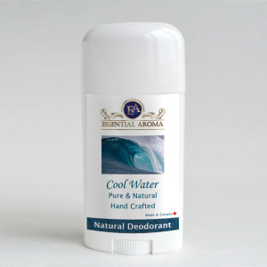 Cool Water Deodorant - Bottle Label
