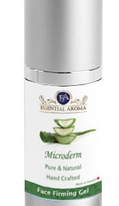 Face Firming Gel Bottle Label - Microderm