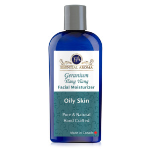 Geranium Ylang Ylang Face Wash Bottle Label