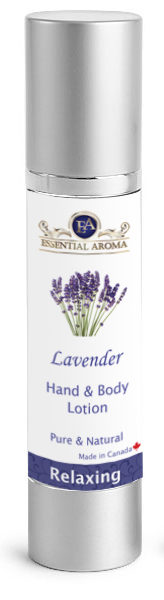 Lavender H&B Lotion Bottle Label