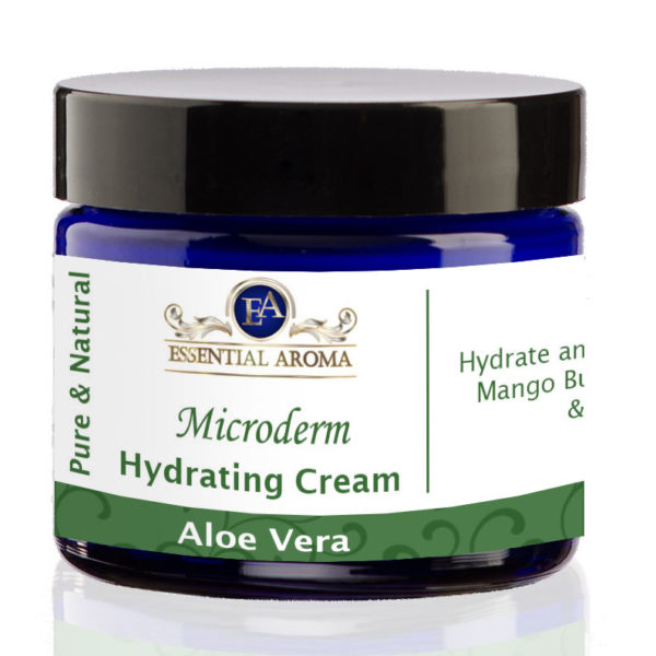 Microderm Hydrating Cream Bottle Label
