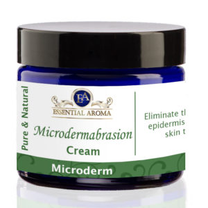 Microdermabrasion cream Bottle Label