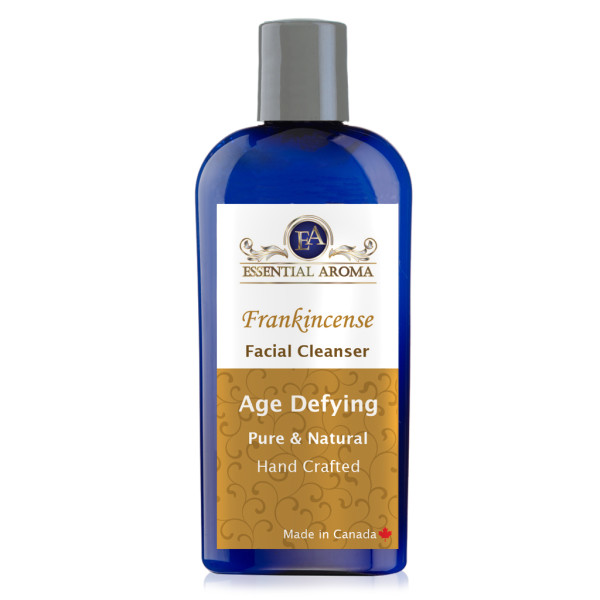 Frankincense Facial Cleanser Bottle Label