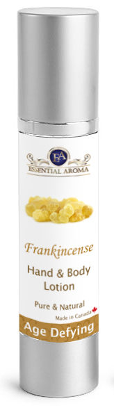 Frankincense H&B Lotion Bottle Label