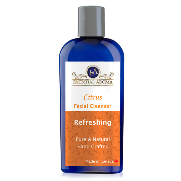 Refreshing Citrus Facial Cleanser Bottle Label