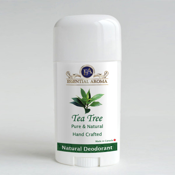 Tea tree Deodorant – Bottle Label