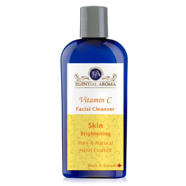 Vitamin C Facial Cleanser Bottle Label