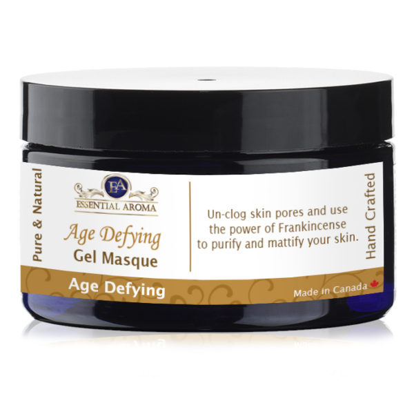 Age Defying Gel Masque Bottle Label