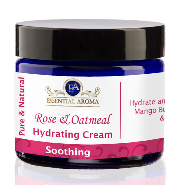 Rose Oatmeal Hydrating Bottle Label