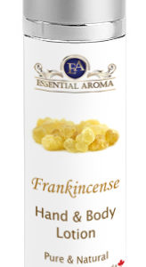 Frankincense H&B Lotion Bottle Label